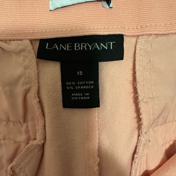 Lane Bryant Pink Cropped Ankle Pants - Picture 12 of 15